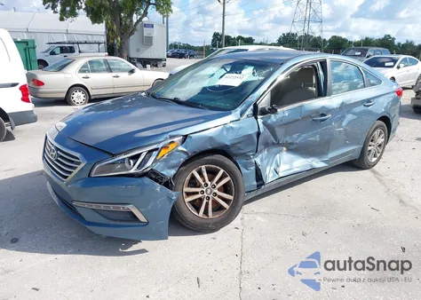 2015 Hyundai Sonata Se z USA, uszkodzony, nr VIN 5NPE24AF6FH105910